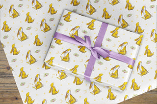 Wrapping Paper - Moon gazing hare