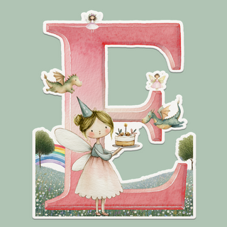 Fairyland Alphabet birthday wiggly