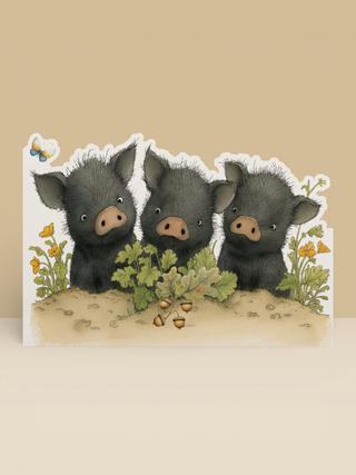 Three little pigs - mini whimsi wiggly