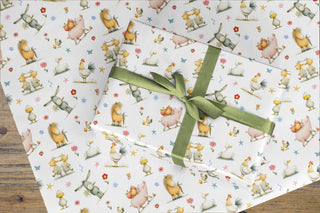 Wrapping Paper - Farm animals