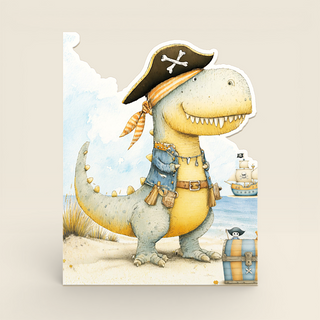 Pirate dinosaur birthday wiggly
