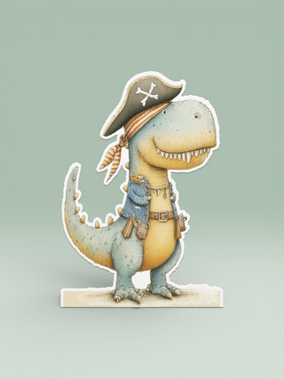 Pirate dinosaur birthday wiggly