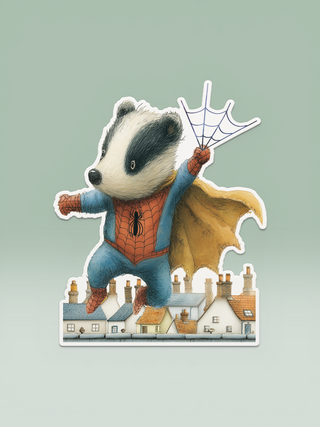 Super hero Bugman birthday wiggly