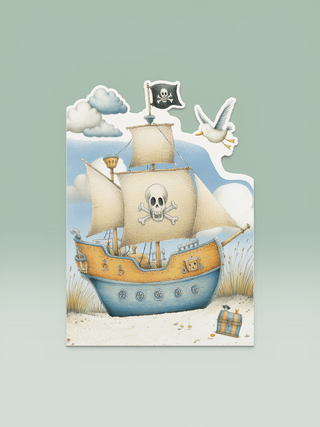 Pirate boat - mini whimsi wiggly
