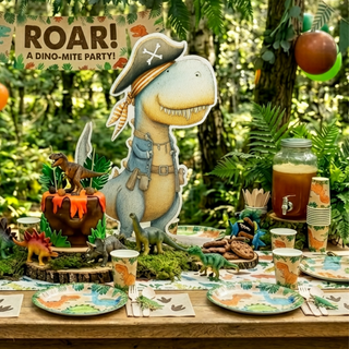 Pirate dinosaur birthday wiggly